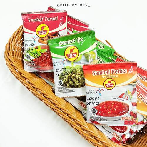 印尼FINNA蒜蓉虾膏辣椒酱叁巴酱uleg sambal Terasi cabe rawit - 图1