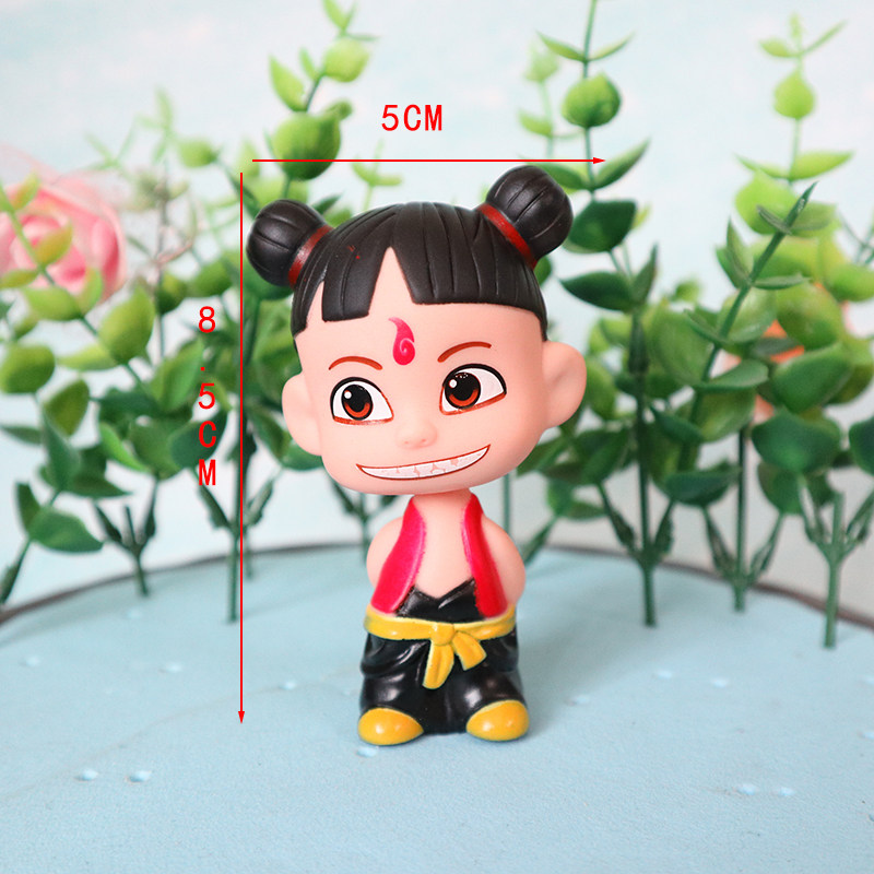 哪吒多款蛋糕装饰摆件魔童降世儿童生日三太子公仔甜品台装饰