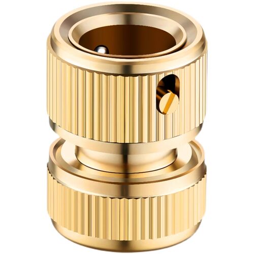 黄铜水龙头转接头奶嘴洗车浇花水管软管通水接4分6分转换头配件 - 图3