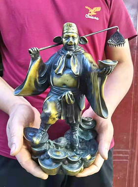 纯铜猪八戒净坛使者镇宅摆件