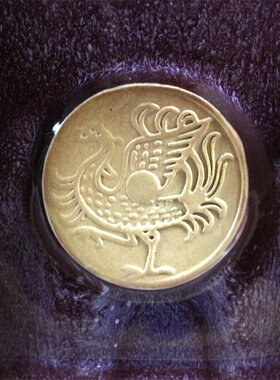 陶瓷仿古钧瓷 窑变创意名家如意尊财运亨通鼎家居装饰品摆件风水