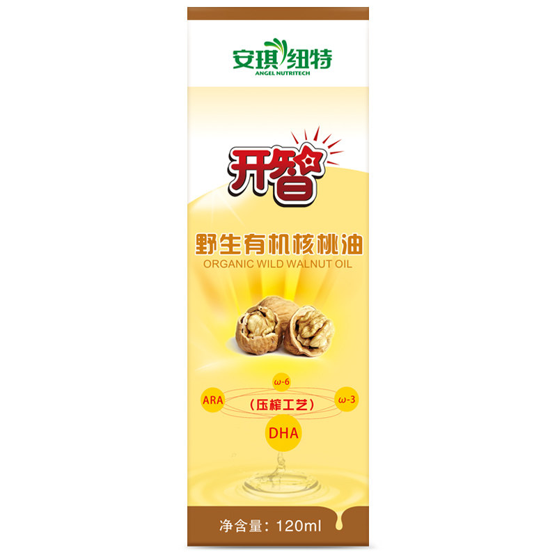 安琪纽特开智野生有机食用核桃油 安琪纽特DHA/EPA/DPA亚麻酸