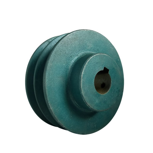 皮带轮双槽B型B2成品22 24 25 28内孔键槽8铸铁柴油电机马达带轮 - 图3