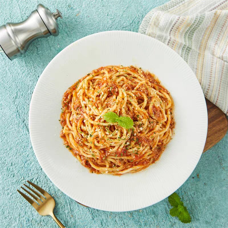 盒马工坊番茄肉酱意大利面520g韩国风味方便面微波早餐晚餐免煮