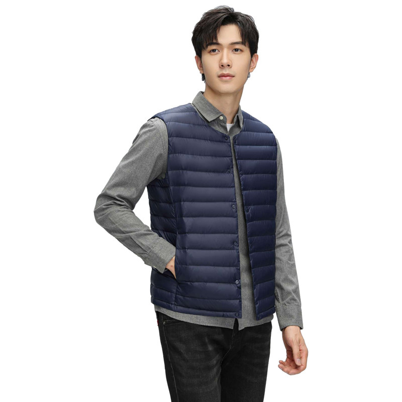 鸭鸭羽绒马甲短款男士2025冬季新款轻薄休闲保暖外穿内穿坎肩背心,淘宝优惠券,粉丝福利购,淘宝优惠卷