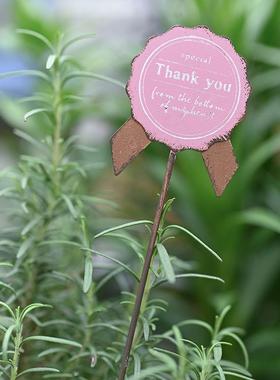 铁艺装饰花盆复古怀旧阳台庭院