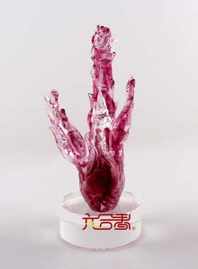 六合春琉璃摆件创意朋友结婚礼品