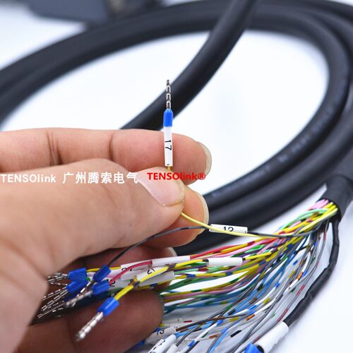 三菱MR-JE J3 J4 安川台达松下X4伺服电机驱动器CN1 IO控制线50芯 - 图1