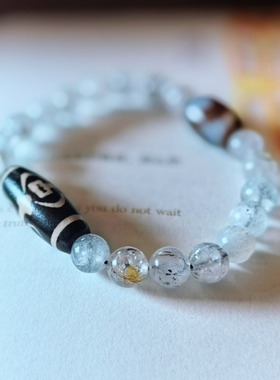 遇见你的幸运｜闪灵钻扎基拉姆天地能L手串三宝护运