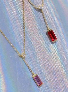 星座遇见你幸运糖果色多彩项链