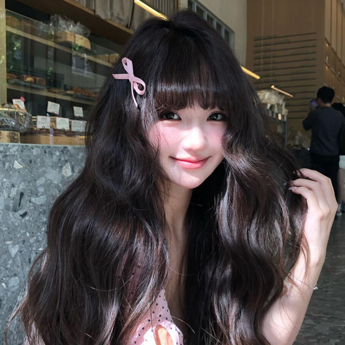 芭蕾少女蝴蝶结发夹侧边发饰粉色双马尾鸭嘴夹子刘海夹发卡头饰 - 图1