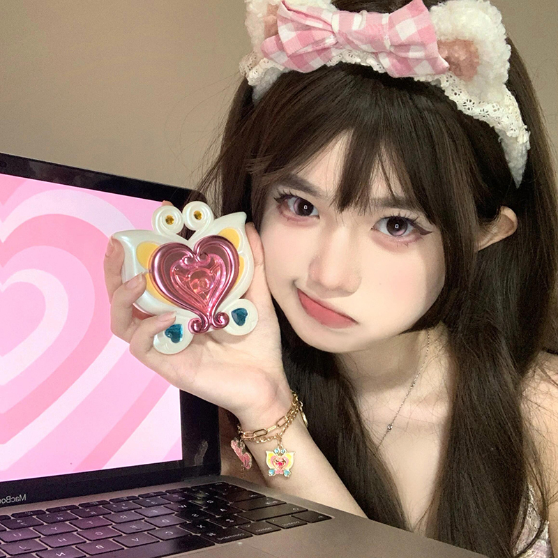 甜美少女蝴蝶结蕾丝洗脸发箍女款可爱猫耳头箍Lolita女仆头饰发饰 - 图0