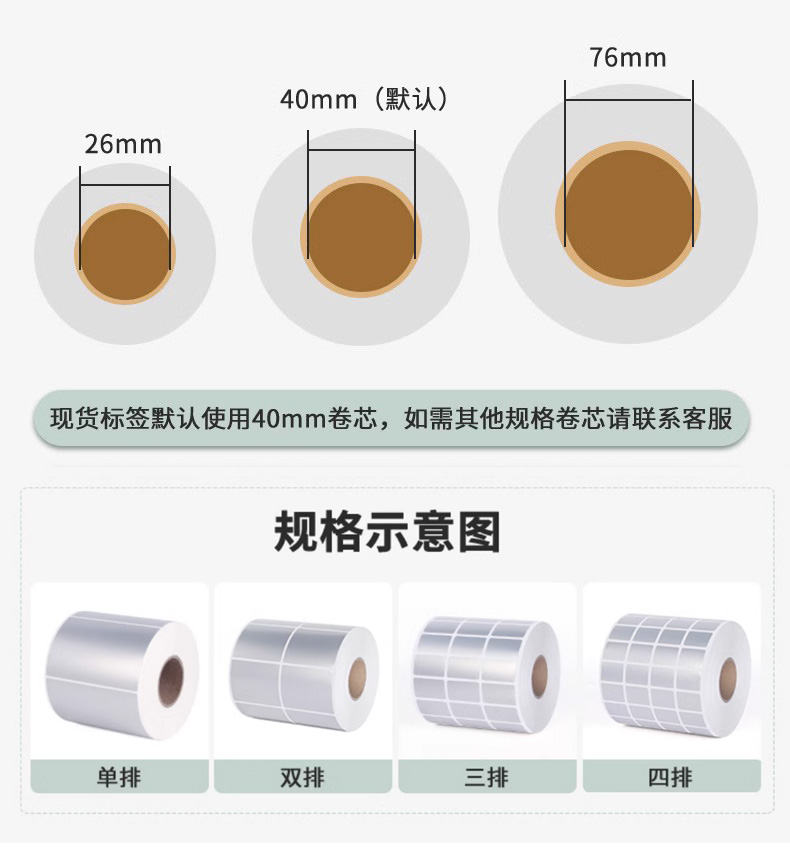 得实DASCOM打印机标签纸DL-210/218/316/638 TL-244亚银纸防水油 - 图3