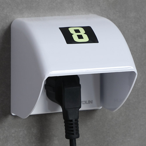 户外防雨罩电动电瓶车充电桩86型暗装明装开关插座通用防溅盒子 - 图0