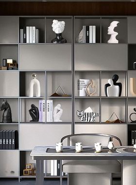 现代简约办公室摆件轻奢高档软装