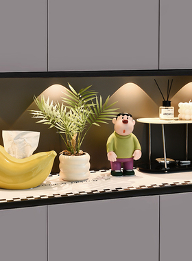 轻奢高级感入户玄关摆件收纳装饰品客厅鞋柜桌面家居卧室房间摆设