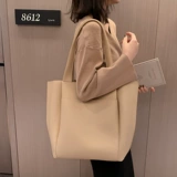 Вместительная и большая демисезонная модная универсальная сумка на одно плечо, коллекция 2022, популярно в интернете