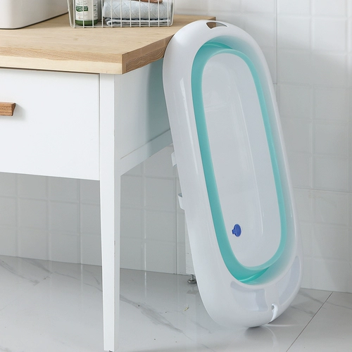 日康 Средство детской гигиены, детская большая ванна для новорожденных для домашнего использования с сидением, увеличенная толщина