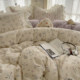 Lace style pure cotton four-piece set