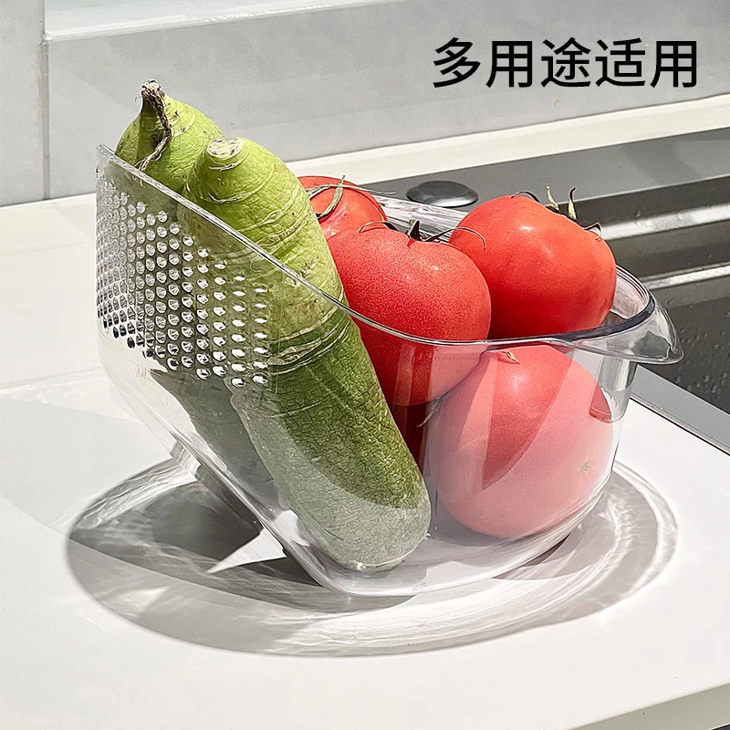 日常厨房洗菜大容量淘米沥水篮家用洗米筛多功能水果蔬菜清洗盆,淘宝优惠券,粉丝福利购,淘宝优惠卷