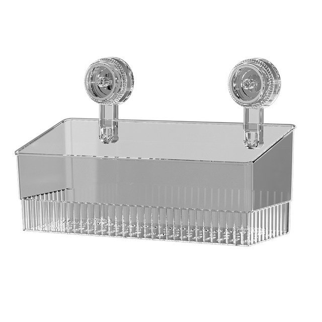 Washing table storage artifact without punching suction cup storage rack