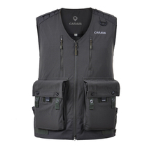 CARAVA karvo male and female outdoor 3M speed dry multifunctional professional photographic vest waistcoat 555597