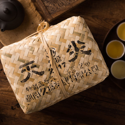 安化黑茶久扬特制壹号天尖十一年陈散茶陈茶2kg篓装热销湖南茶叶 - 图1