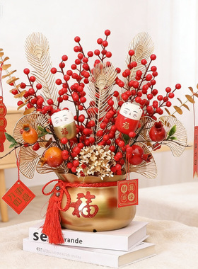 新年氛围感拍照道具ins风家居装饰静物产品Plog场景搭建摄影摆件