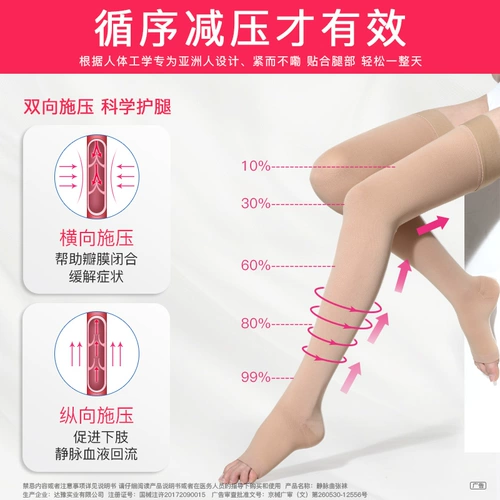 金尼 Варикозные вены медицинские эластичные чулки флагманские магазины медицинские вторичные сжатие чулки для мужчин и женщин Летний тонкий стиль