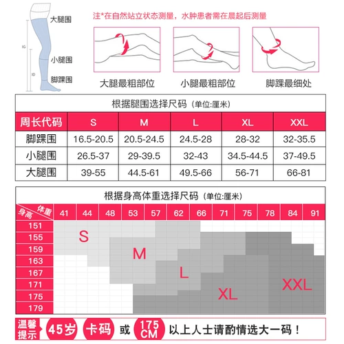 Немецкий носок машины Jinni Медицинский варикозный варикозный вариант эластичные чулки.