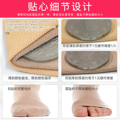 德国袜机金尼医用静脉曲张弹力袜医疗治疗型淋巴水肿袜男女血栓袜 - 图2