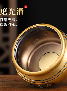 铜合金室内供奉上香家用宣德炉