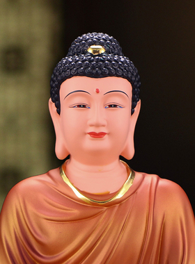 释迦牟尼佛如来佛像供佛树脂摆件