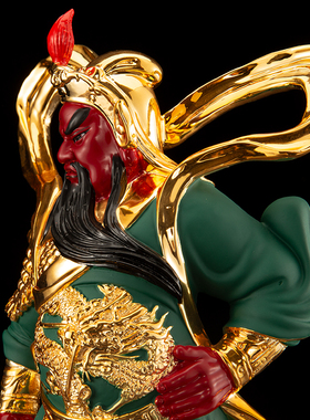 鎏金彩绘供奉黄铜镇宅韦陀菩萨