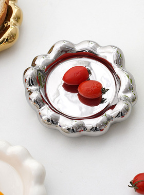 北欧ins首饰收纳盘蜡烛烛台摆件