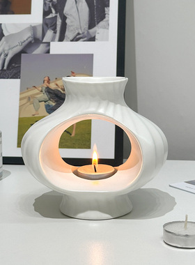 高级感大号陶瓷香薰炉精油扩香