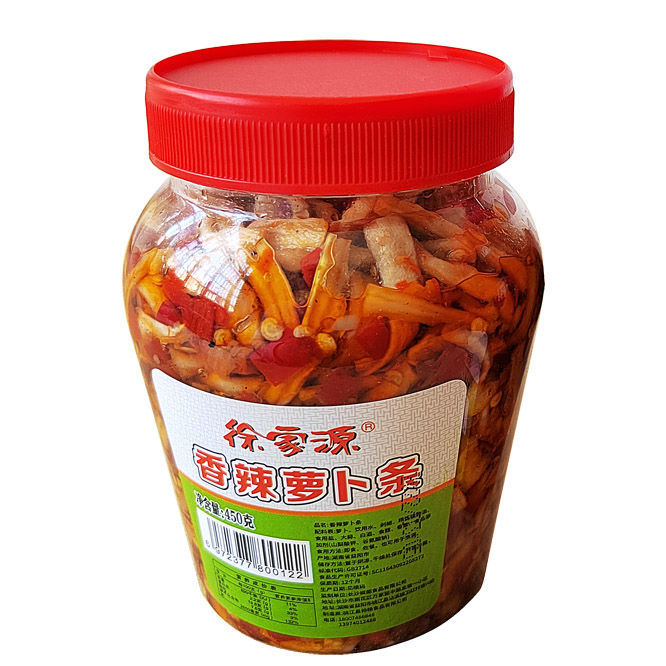 徐家源香辣下饭菜正宗湖南特产外婆菜自制开胃咸菜农家腌制萝卜条