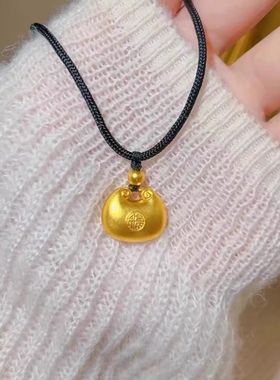 小红书同款吊坠项链编绳