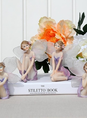 欧式浪漫花仙子客厅装饰摆件雕塑