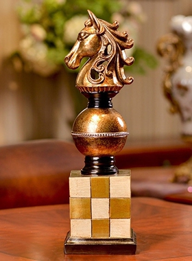 欧式创意国际象棋客厅装饰摆件