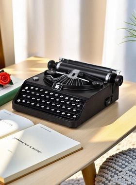 复古打字机打印机模型摆件道具