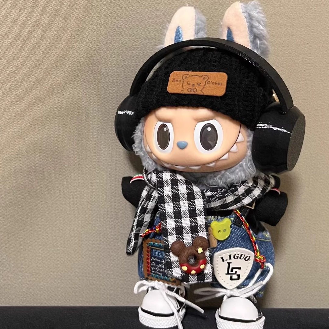 Labubu一代拉布布可换装搪胶公仔汽车挂件包挂饰娃衣套装生日礼物,淘宝优惠券,粉丝福利购,淘宝优惠卷