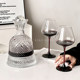 Crystal rotating quick decanter decanter ແກ້ວເຫລົ້າທີ່ເຮັດຈາກສີແດງ
