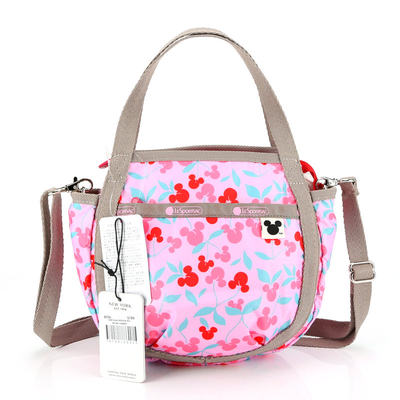 新品力士保手提斜挎女包西瓜包小号花篮水桶包kt猫布包8056包邮 丽包舍 淘优券