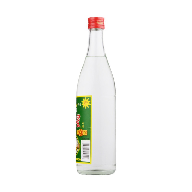 42度红星精制五年陈500ml/瓶