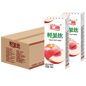 汇源鲜果饮桃汁200ml/盒