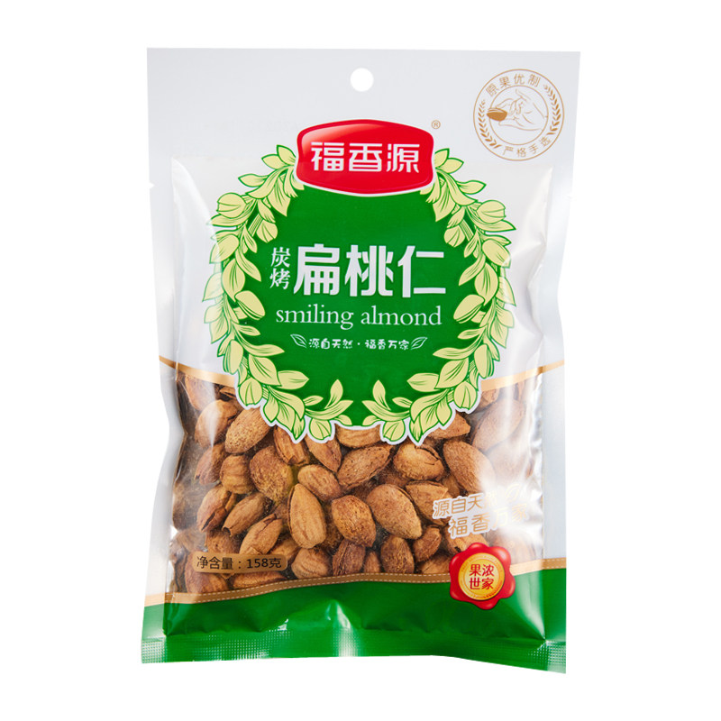 福香源 炭烤扁桃仁 158g/袋