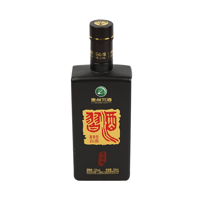 53度习酒老方瓶500ml/瓶贵州白酒酒香型手工特制