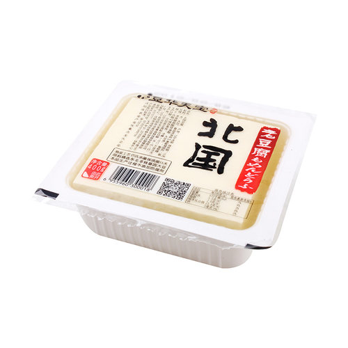【优质大豆制作】豆华天宝北国老豆腐400g/盒 - 图0