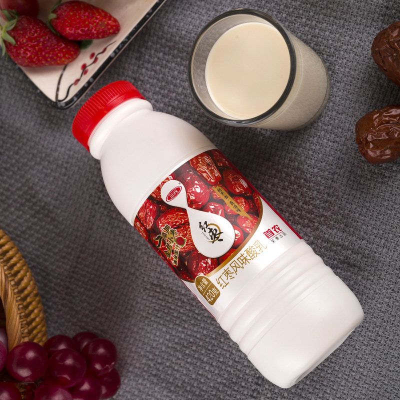 三元红枣风味酸牛奶420g